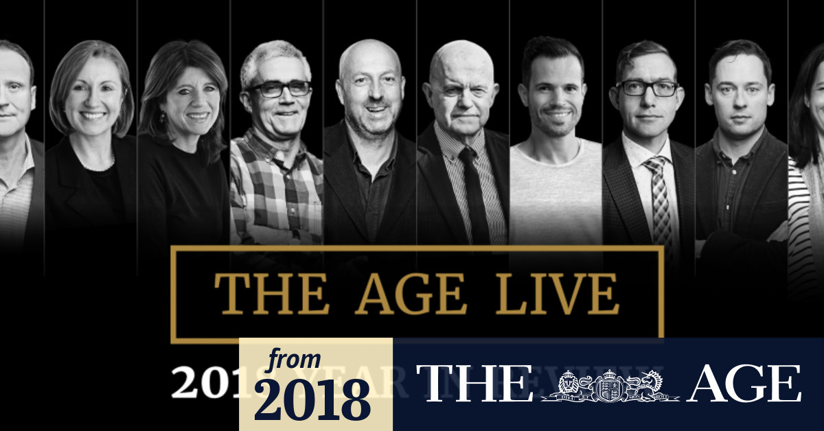 Join awardwinning journalists from The Age as they reflect on the